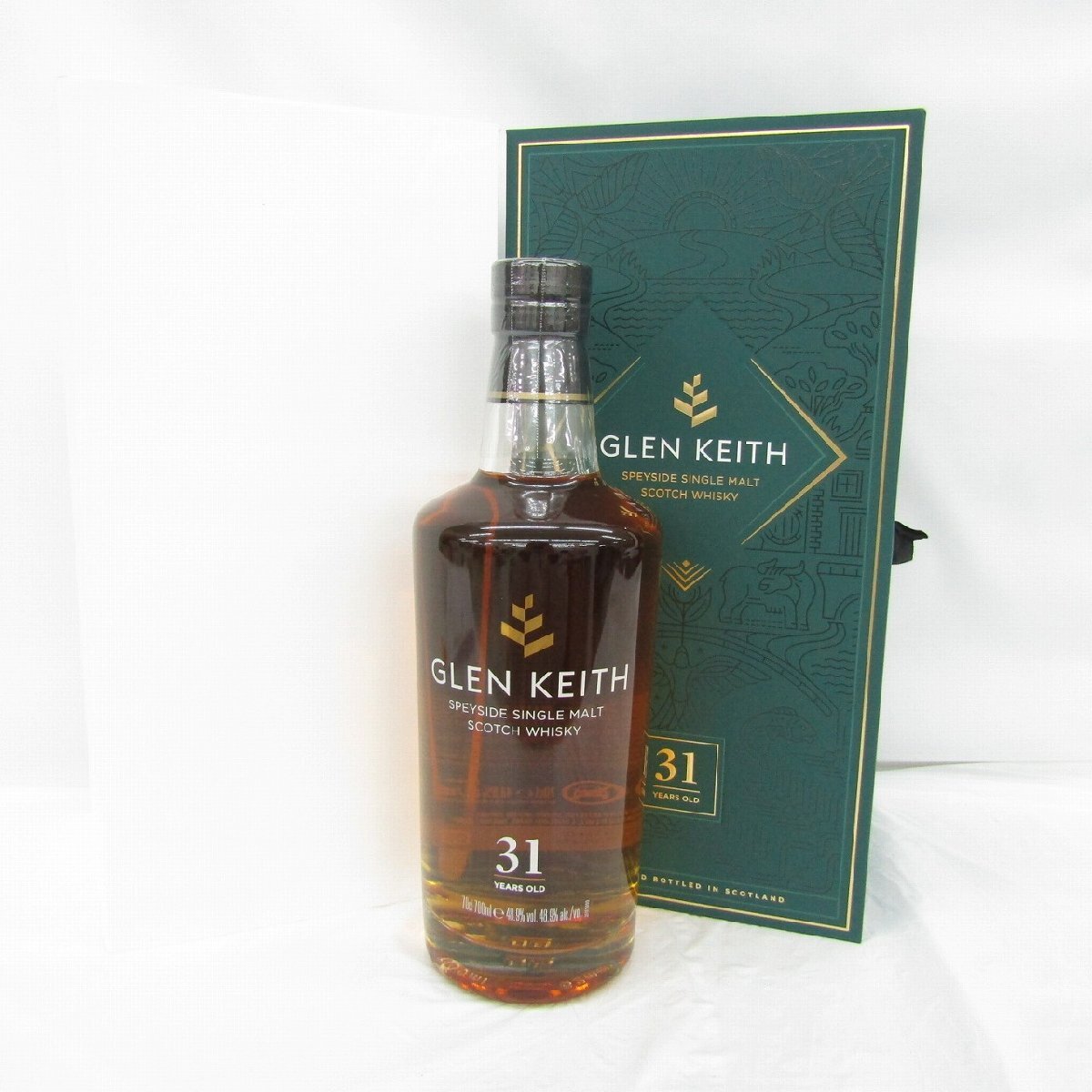 グレンキース 31年 シークレット スペイサイド コレクション シングルモルト ウイスキー 箱付 700ml 48.9％
